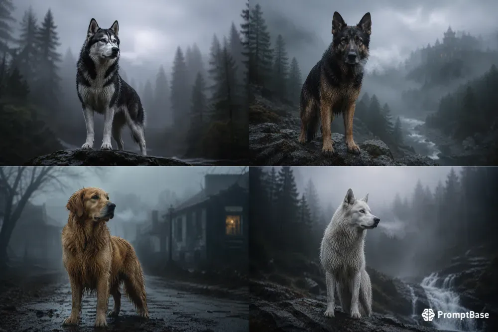 Fluffy Dogs