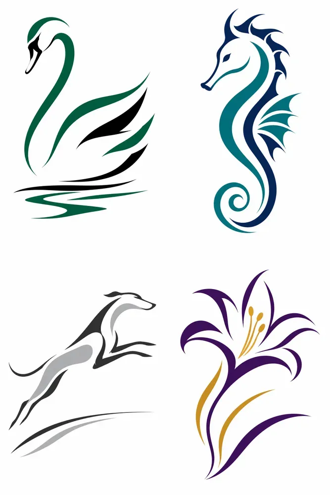 Modern Minimalist Vector Logo Assets