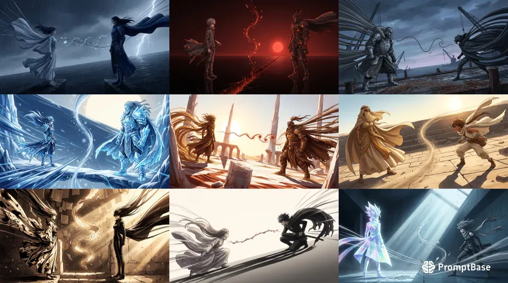 Anime Rival Standoffs