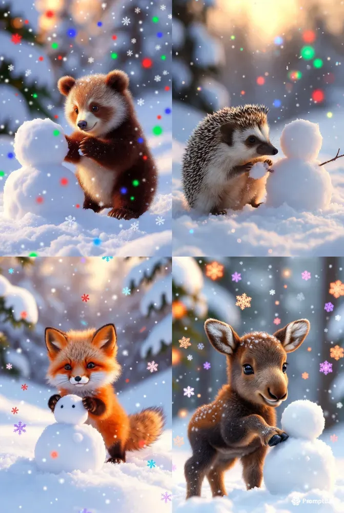 Charming Cozy Christmas Landscapes