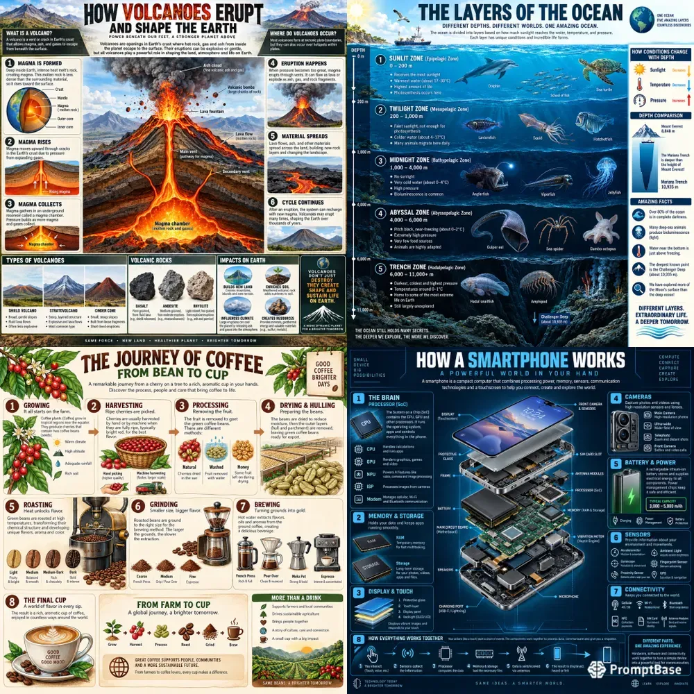 Educational Infographic Poster Generator