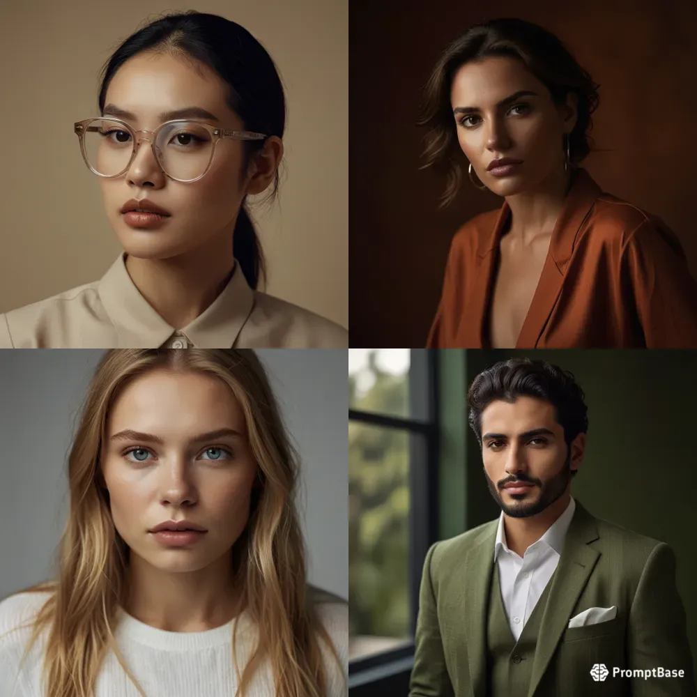 Luxury Commercial Portrait Generator
