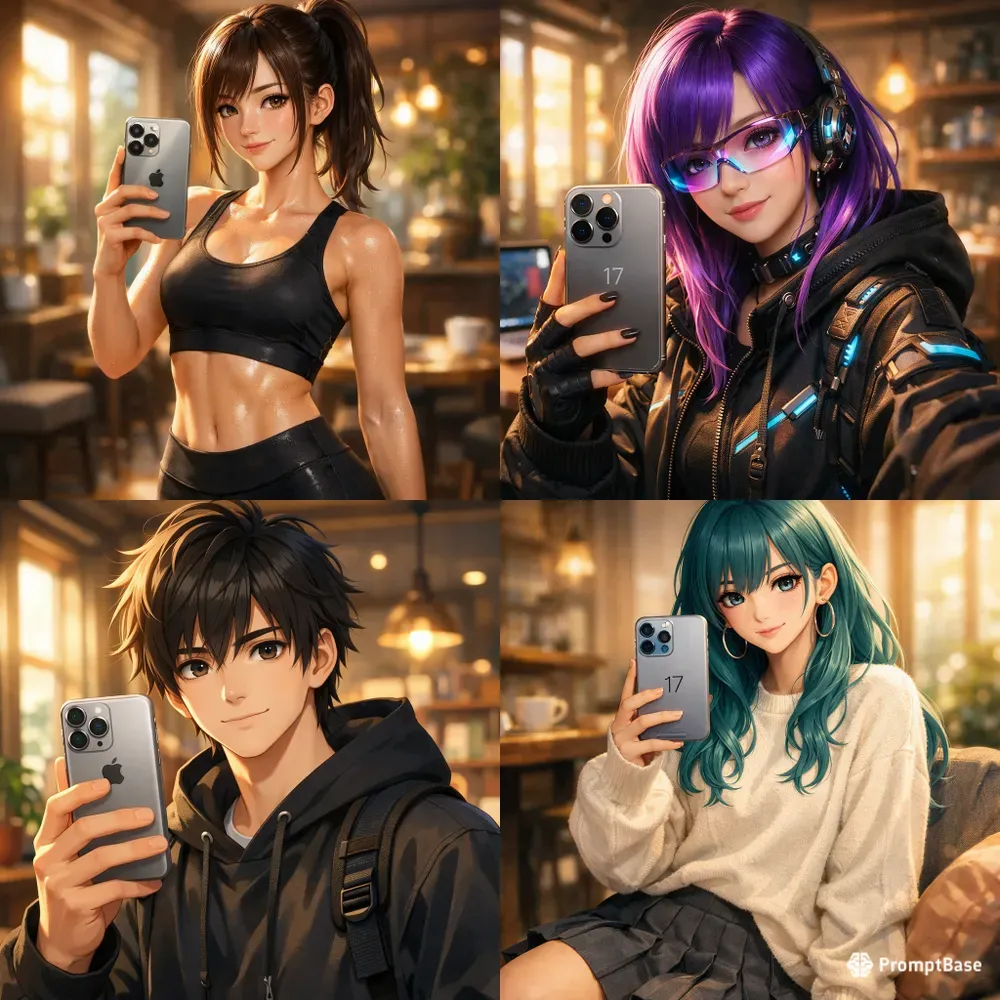 Anime Iphone 17 Selfie Generator