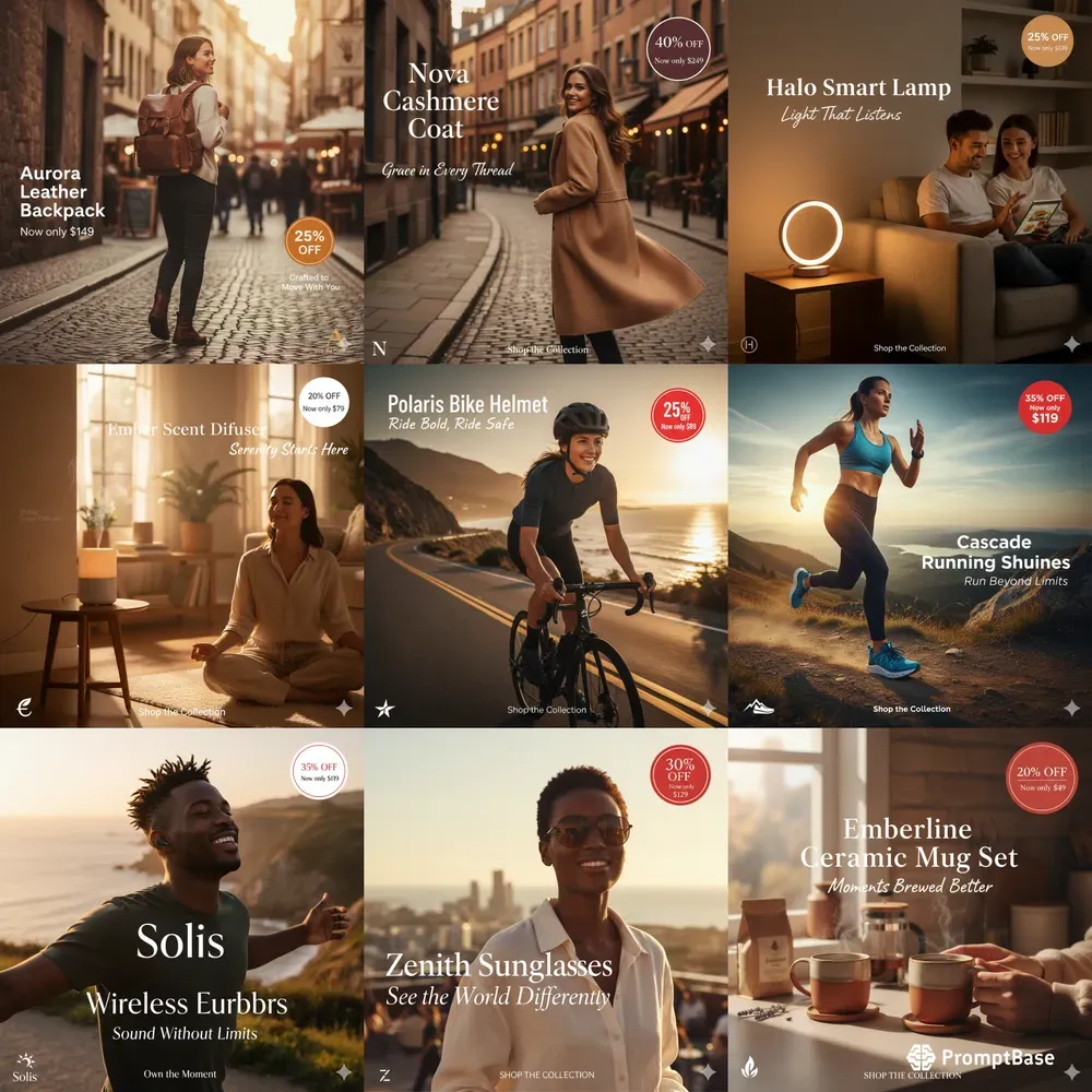 Lifestyle Ad Templates