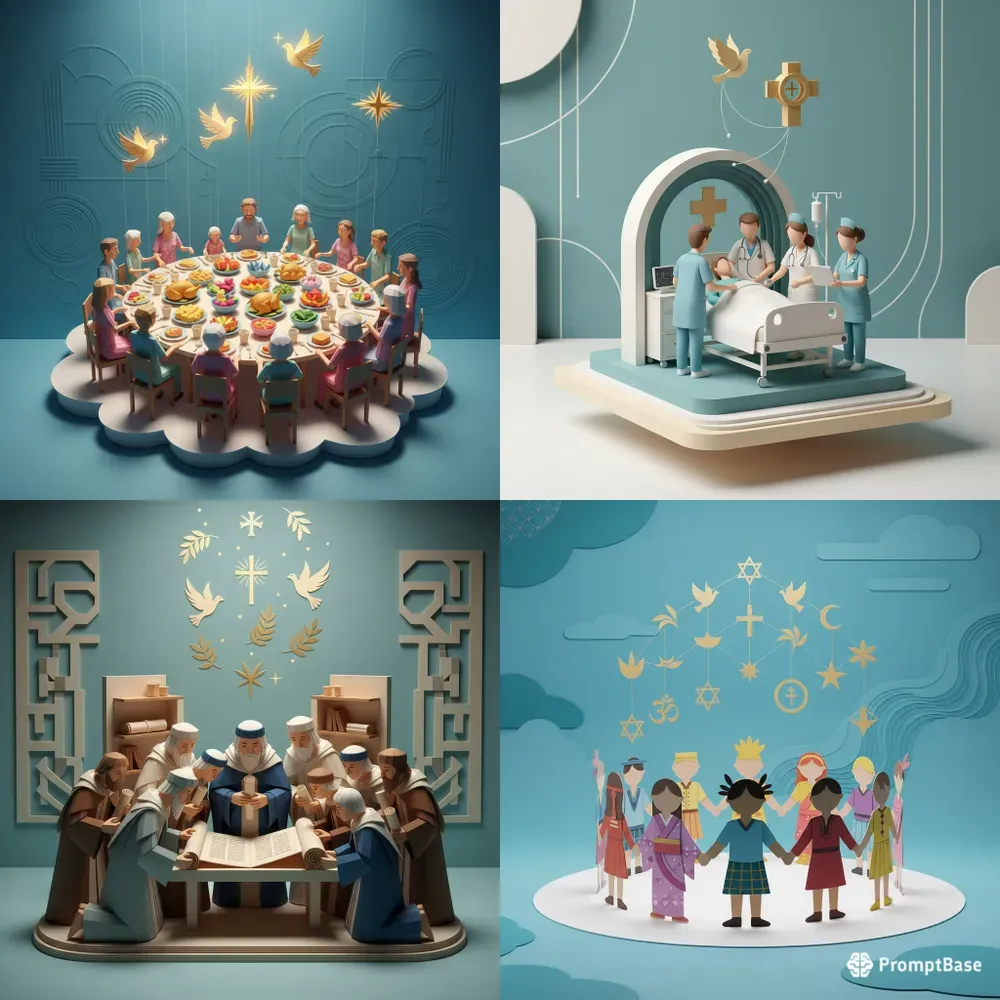 3D Papercraft Layered Cardstock Art