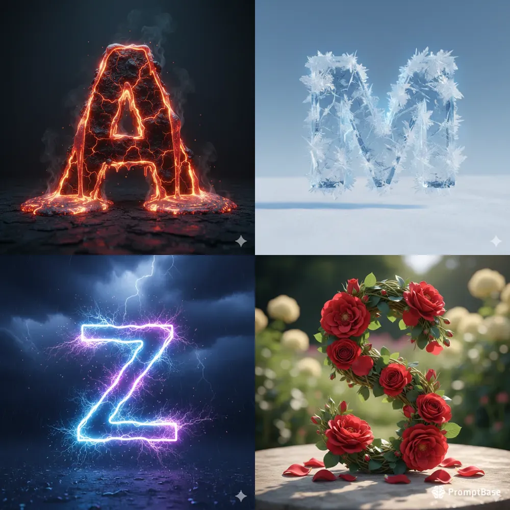 Vibrant Letter Formats