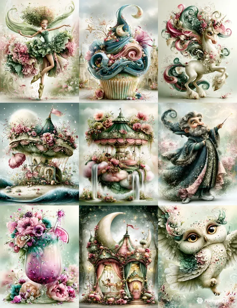 Magical Carousel Junk Journals