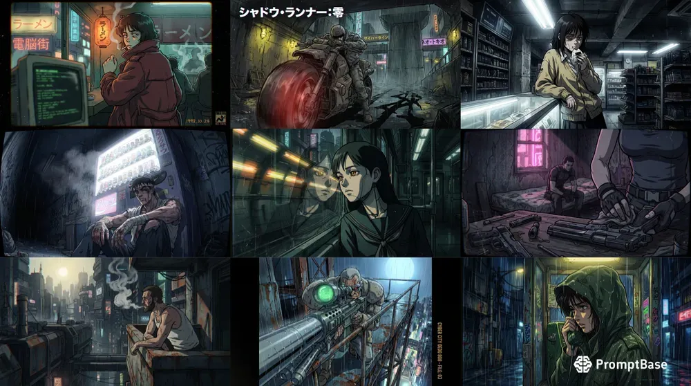 90s Dark Ova Anime