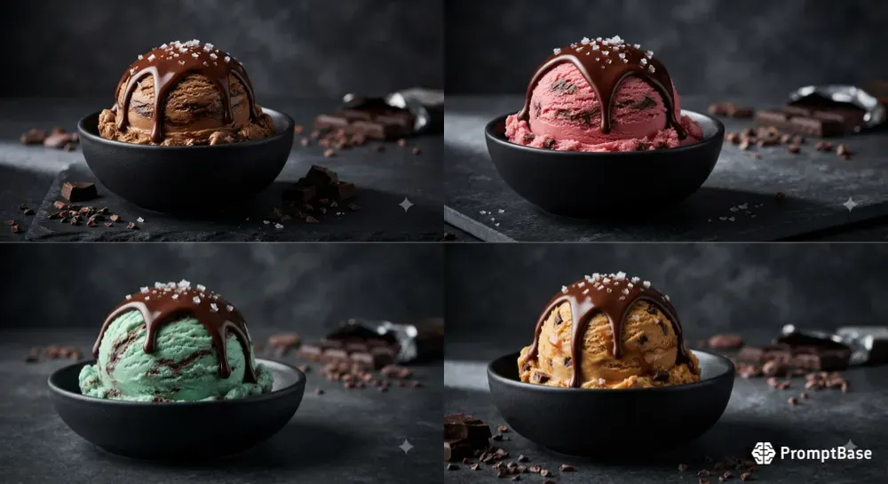 Chocolate Fudge Ice Cream Collections