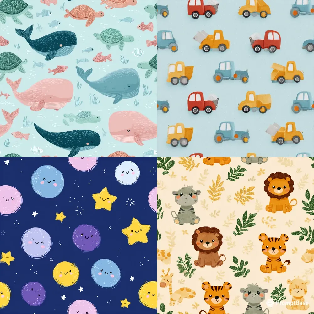 Nursery Seamless Patterns