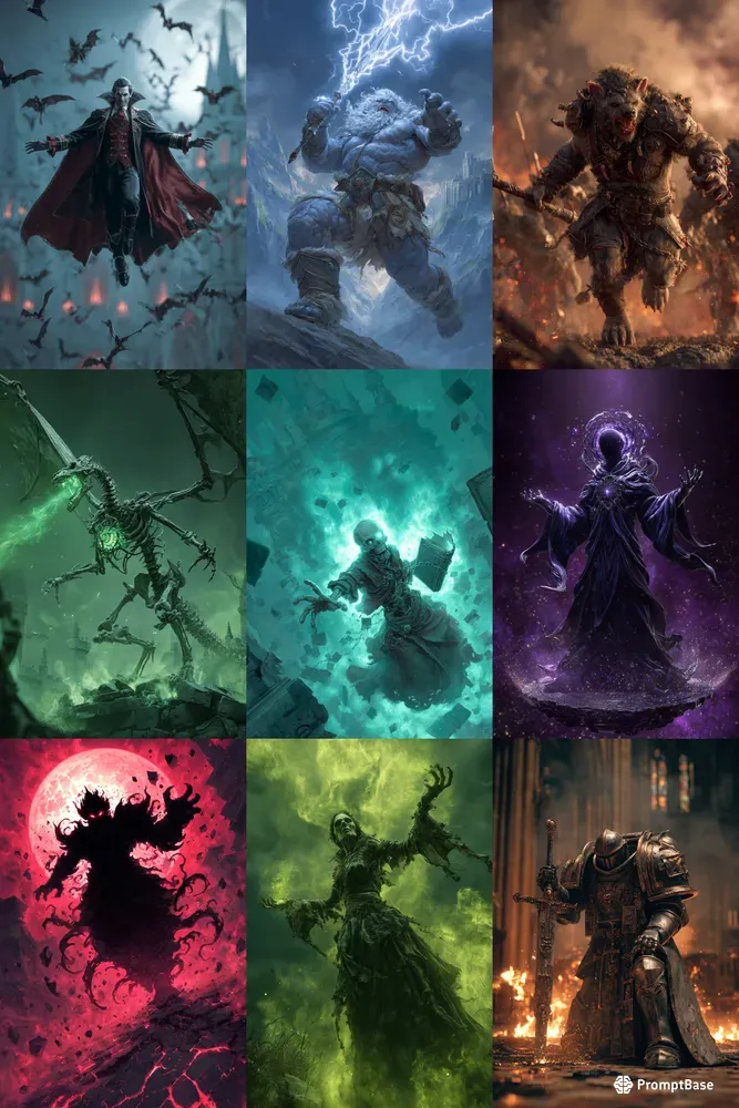 Dd Boss Villain Art Generator