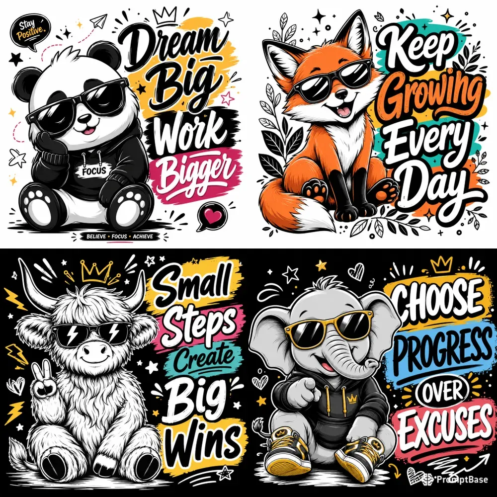 Cute Character Tees