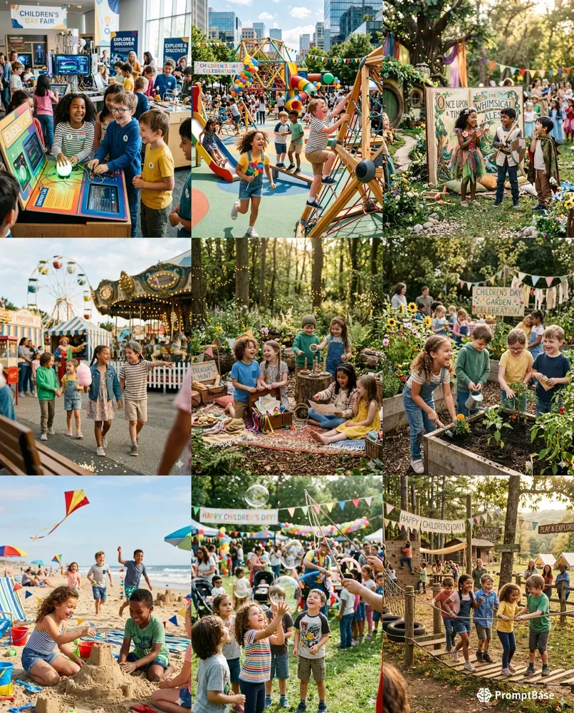 Childrens Day Lifestyle Scenes
