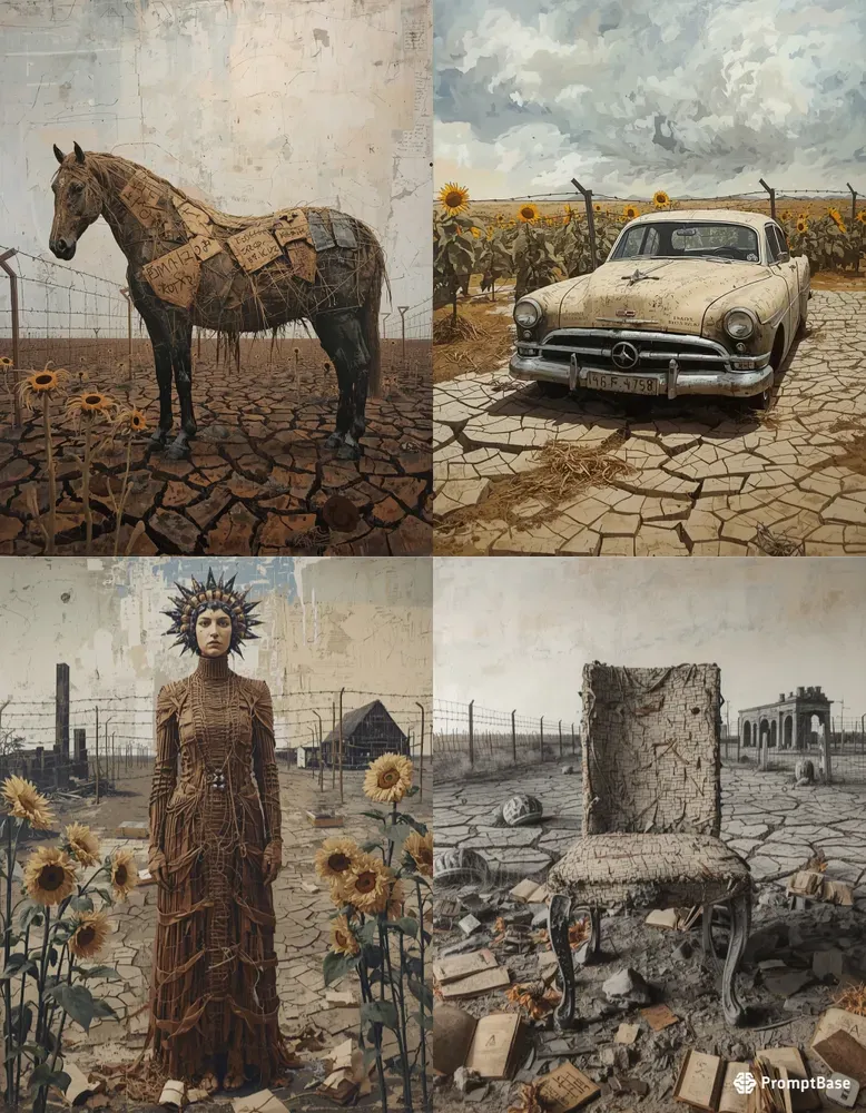 Anselm Kiefer Monumental Textures