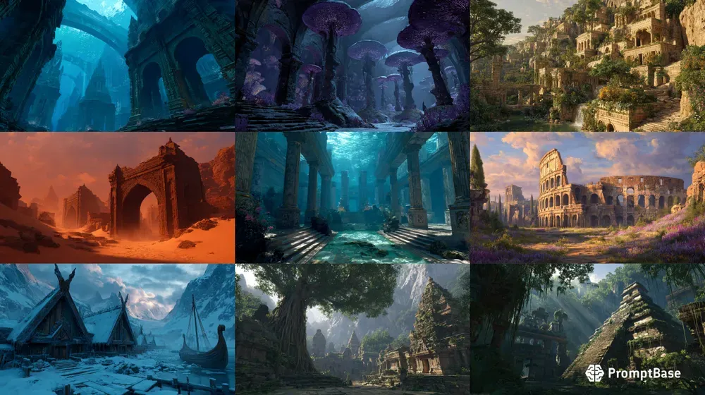 Lost Civilization Art Generator