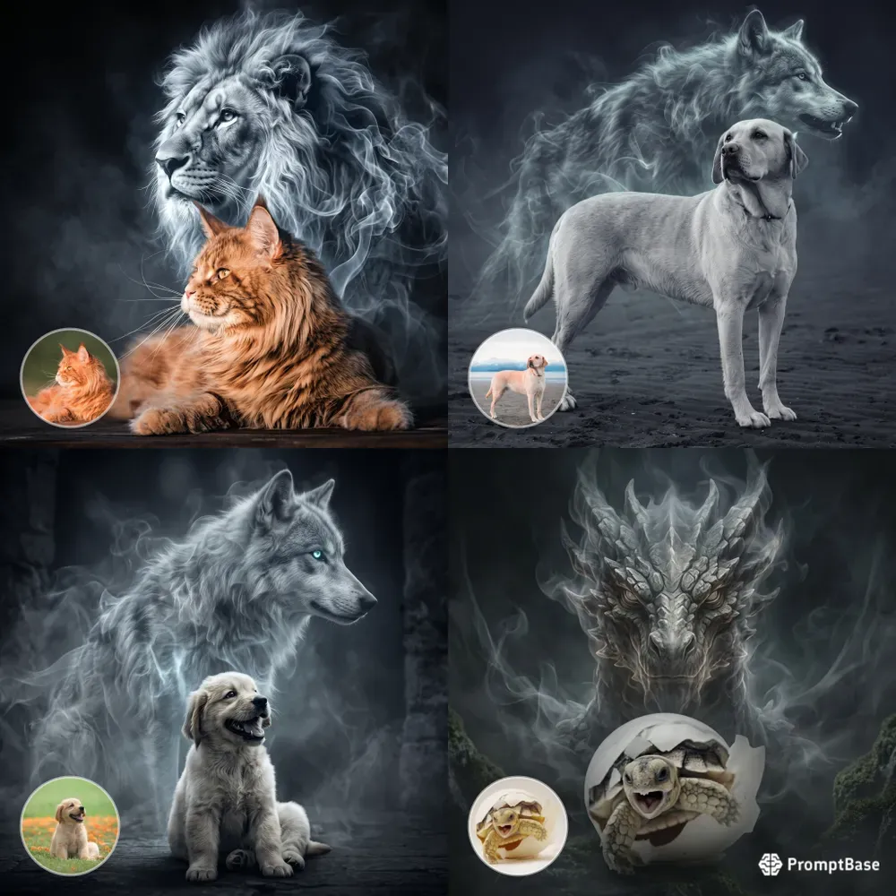 Mystic Beast Spirit Portraits