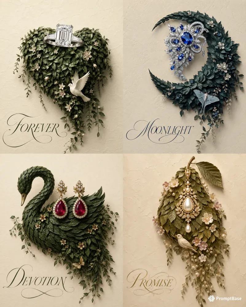 Botanical Jewel Editorials