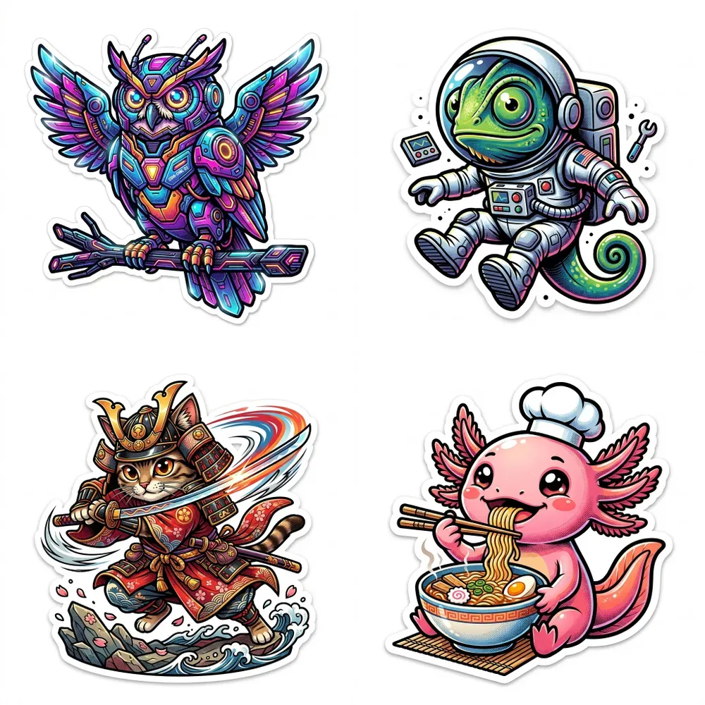 Pro Vector Mascot Sticker Art Generator