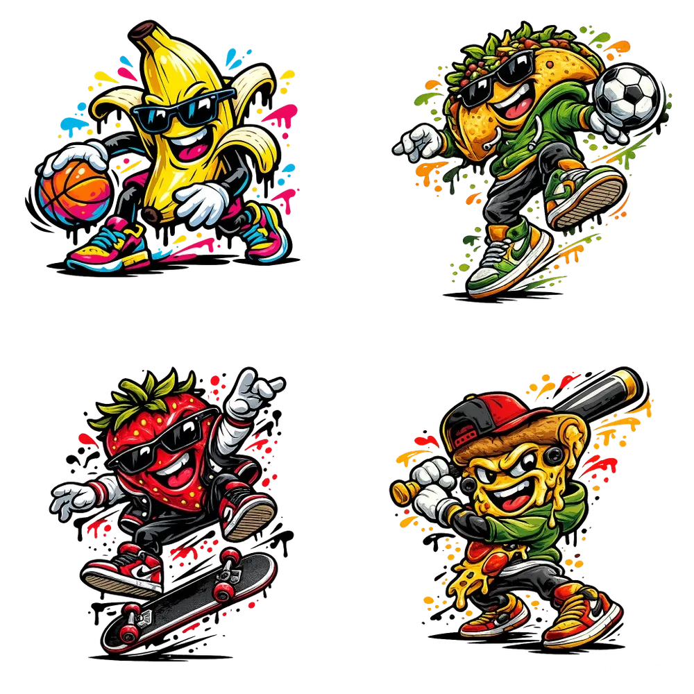 Streetwear Mascot Tshirt Designs