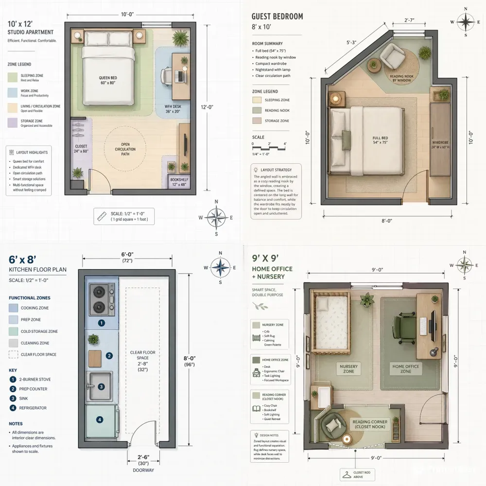 Small Apartment Floor Plan Designers