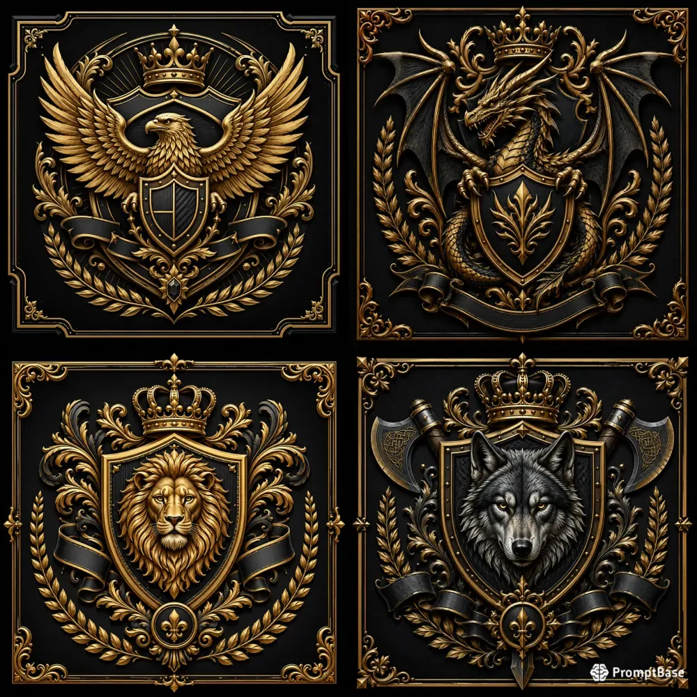 Crestforge Heraldic Logos
