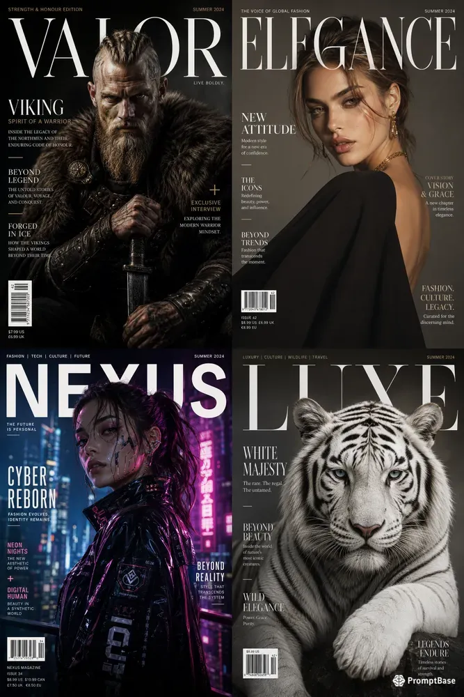 Luxury Magazine Covers