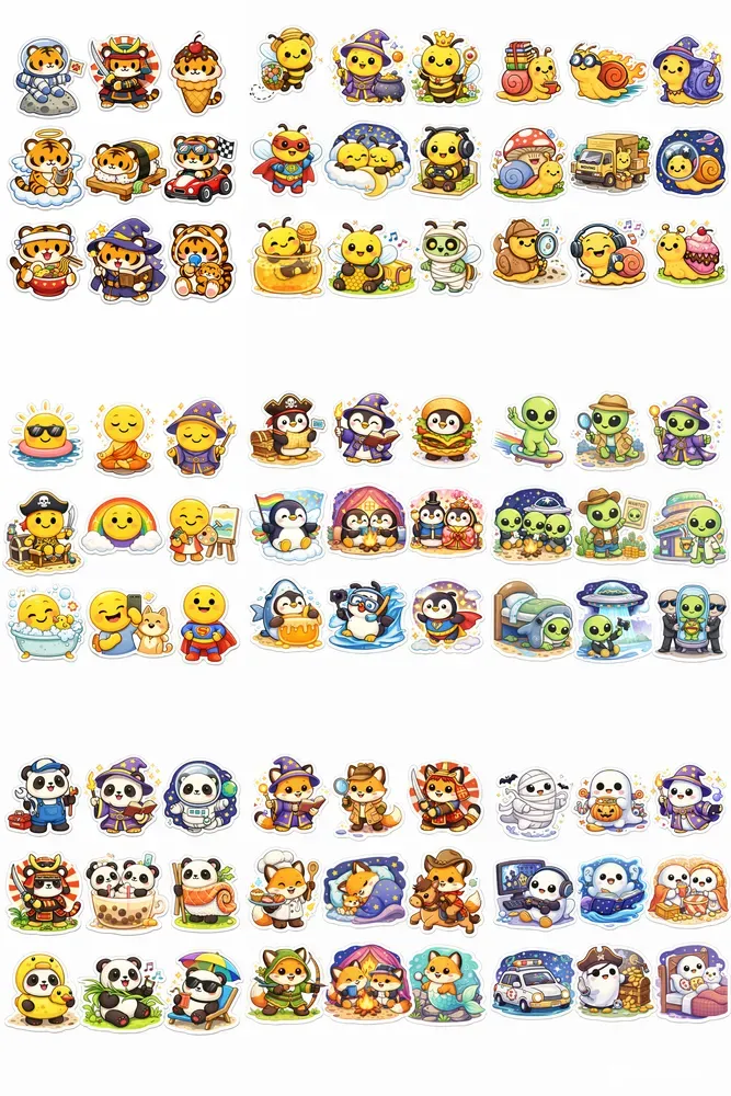 Emoji To Printable Sticker Sheets