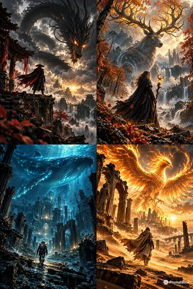 Cinematic Fantasy Posters