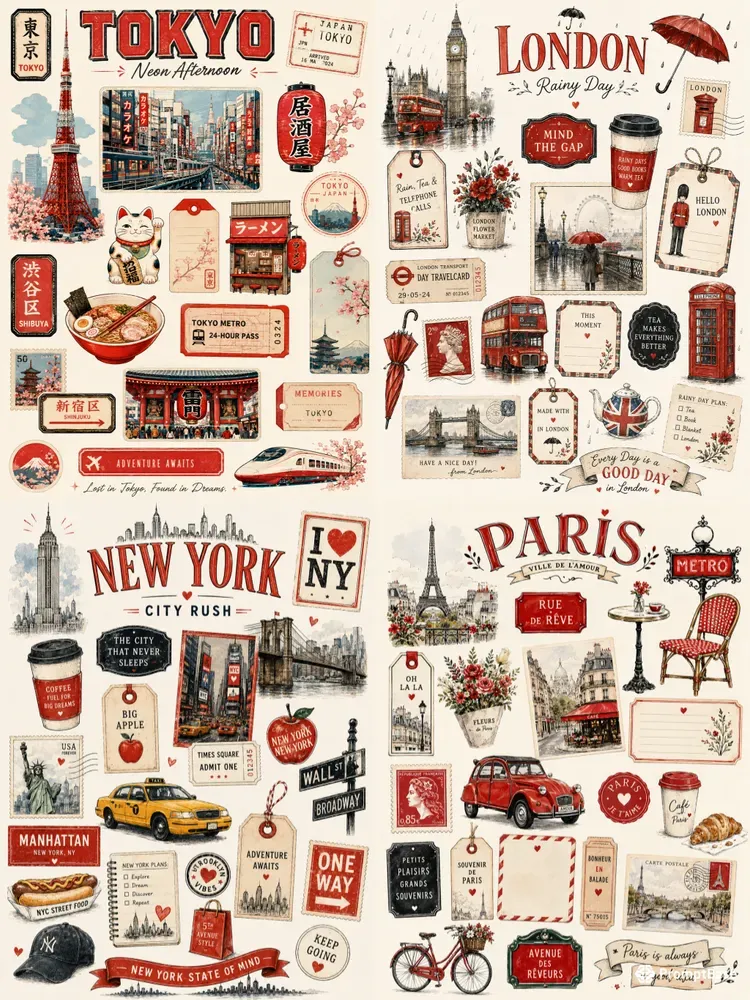 Modern City Ephemera