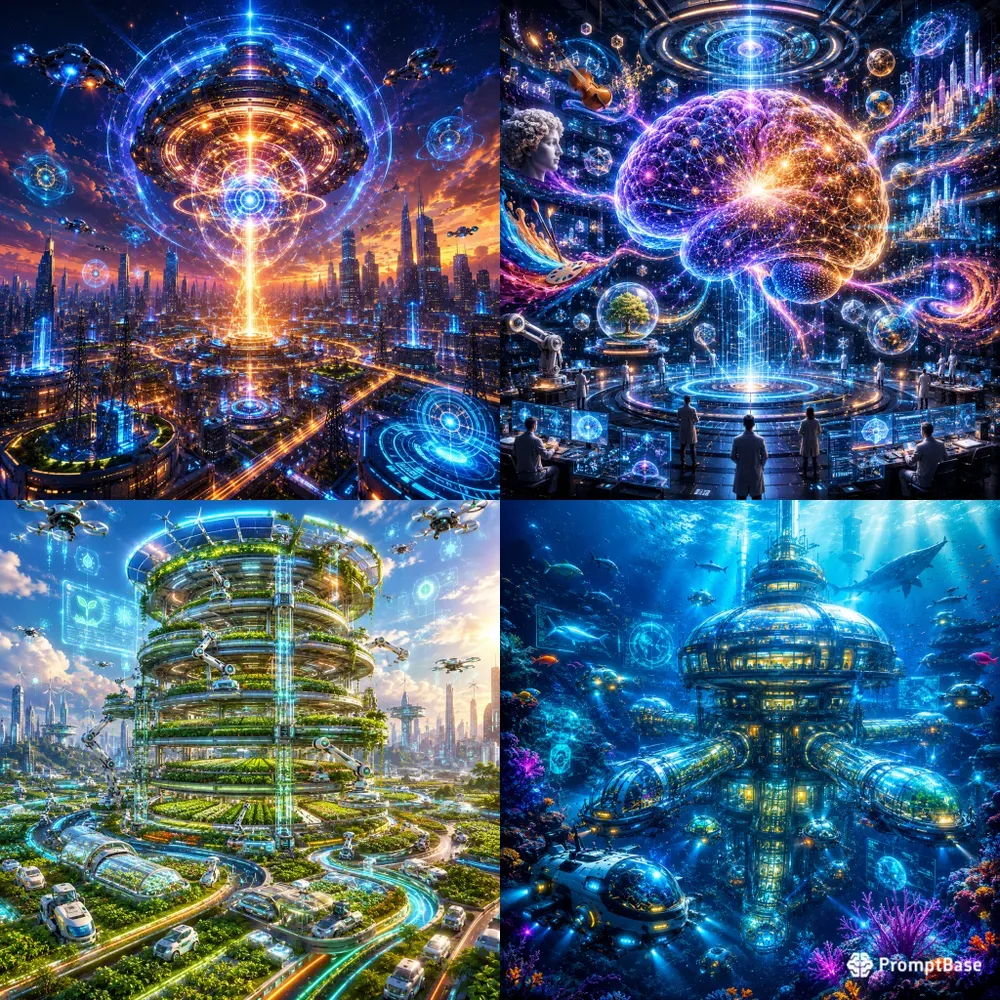 Futuristic Innovation Worlds