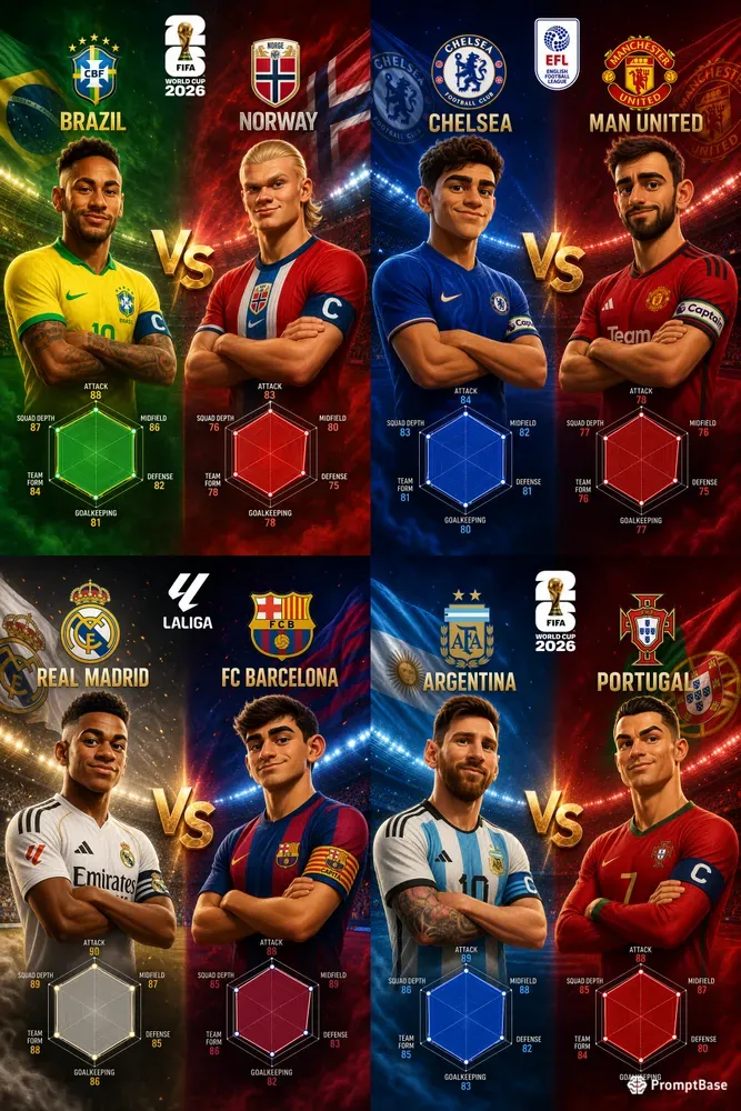 Football Match Posters