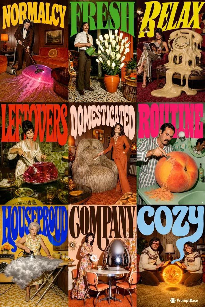 Viral Absurd Domestic Nostalgias
