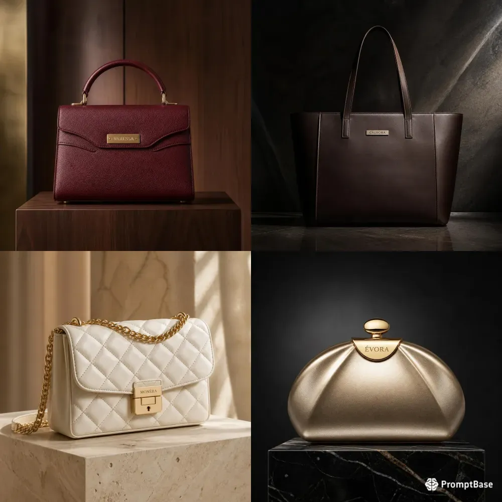 Luxury Handbag Product Photography