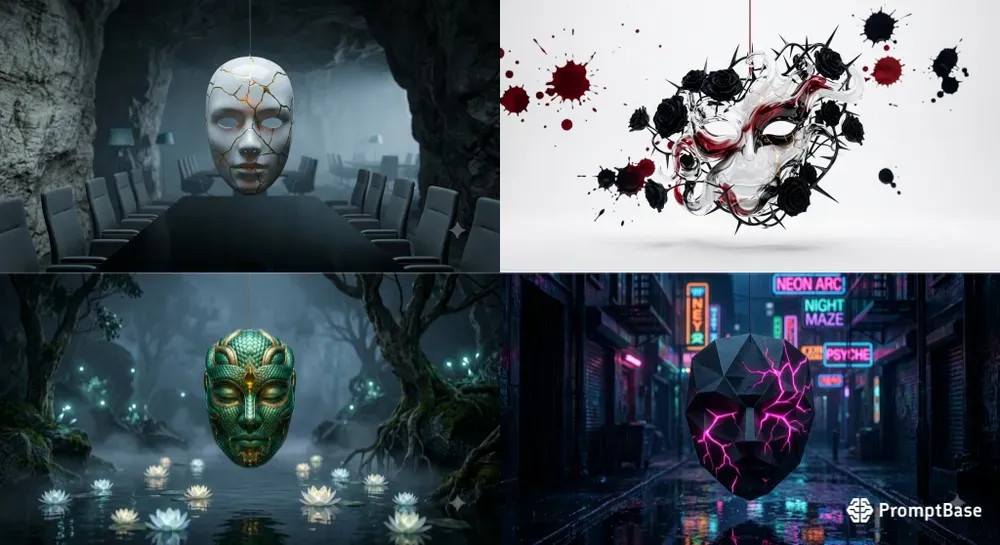 Jungian Persona Dream Mask Generator