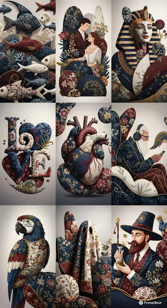 Woven Whimsy Portraits