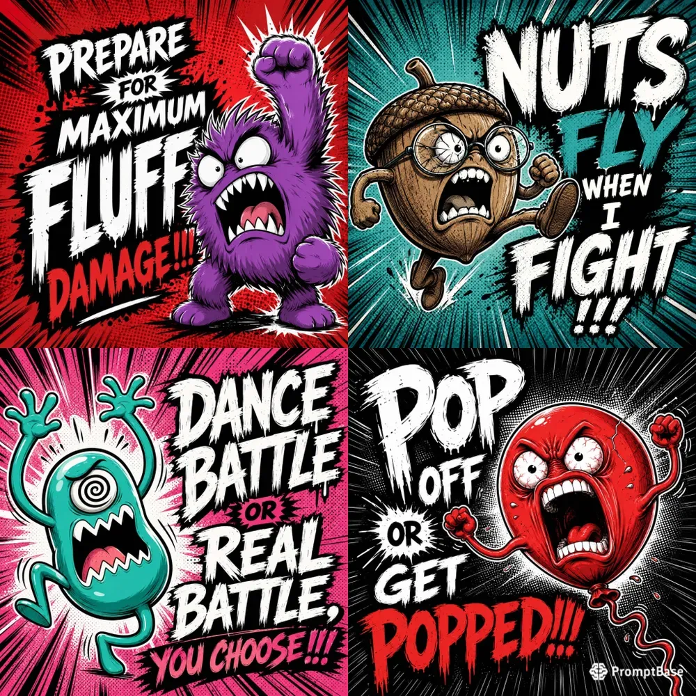 Comic Brawler Creatures