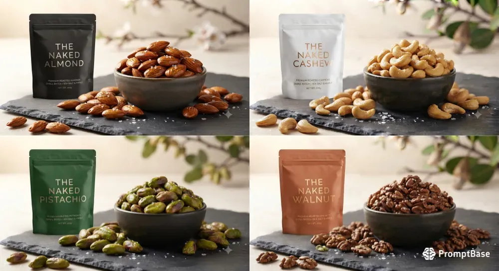 Luxury Dry Fruit Product Photography