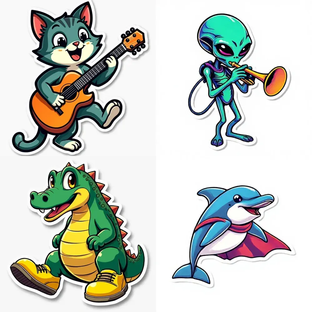 Sticker Creator Characters And Accessories