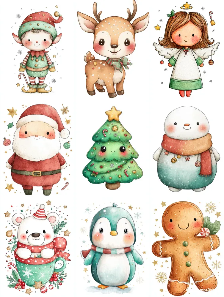 Christmas Clipart Characters