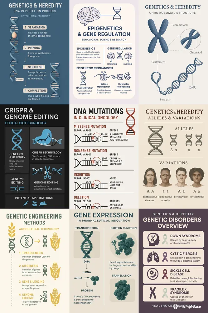 Genetics Infographics