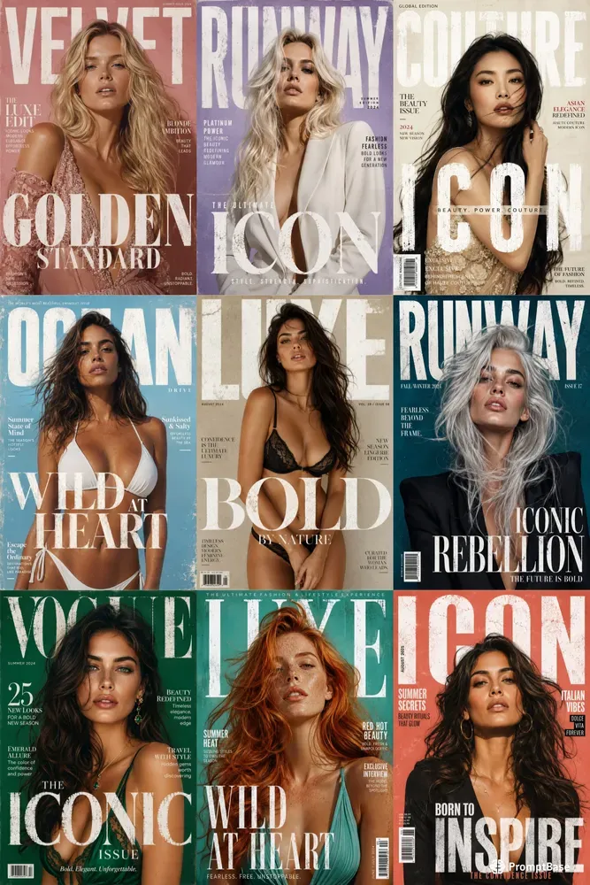 Editorial Fashion Poster Generator