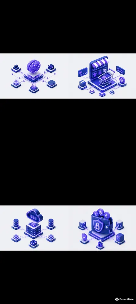 Premium 3D Isometric Tech Assets