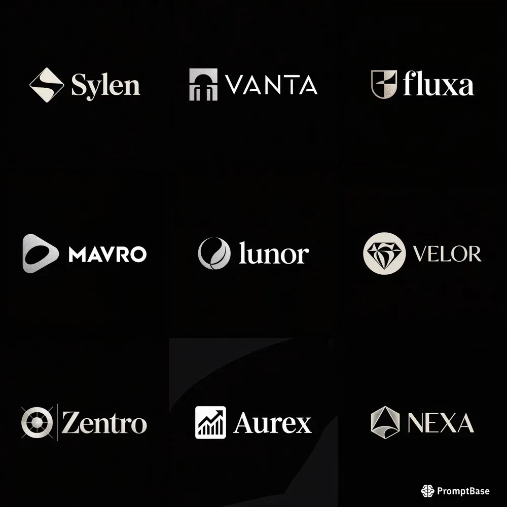 Premium Monochrome Logos