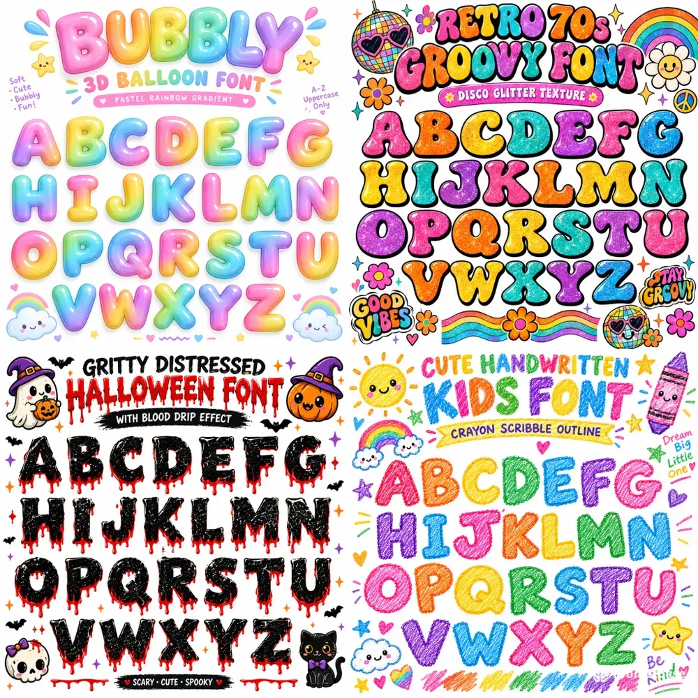 Font Generator Custom Type Pack