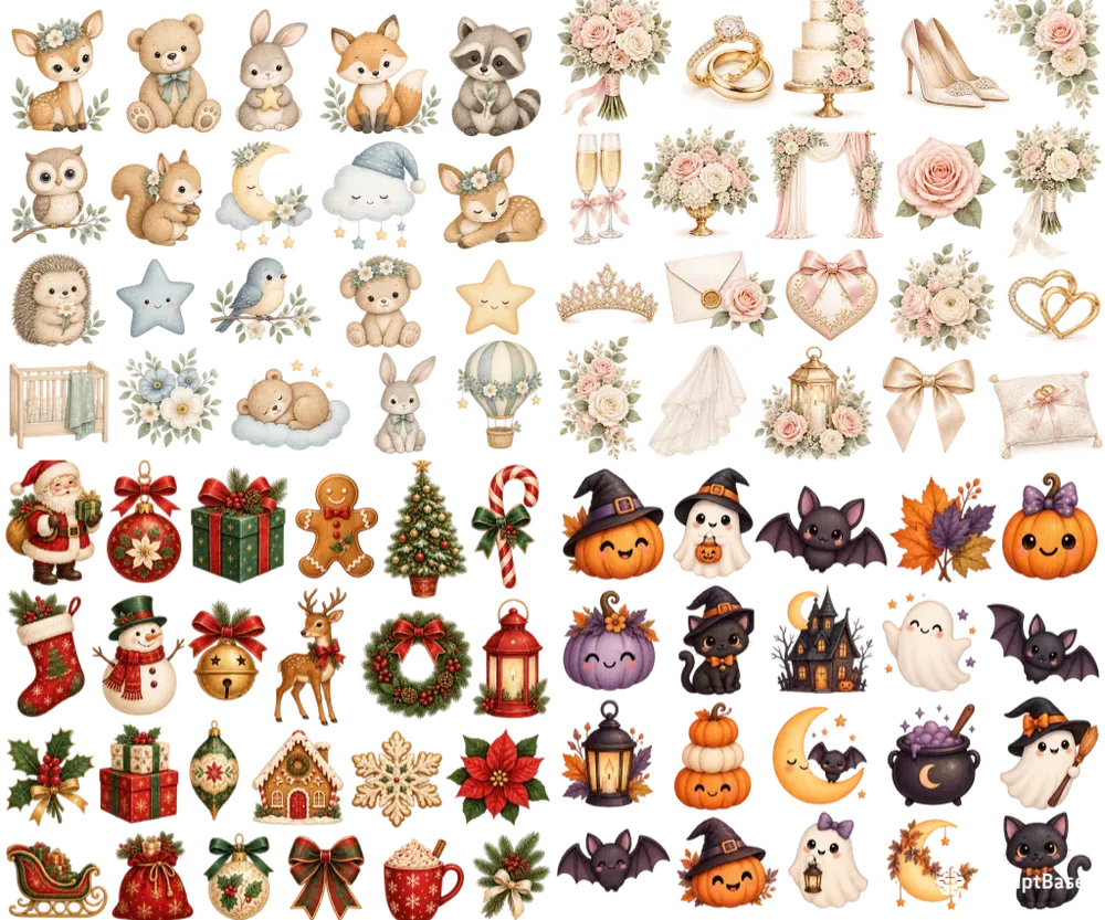 Etsy Clipart Bundle Generator Pro