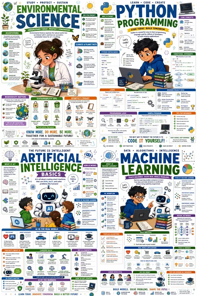 Steam Learning Infographic Kits