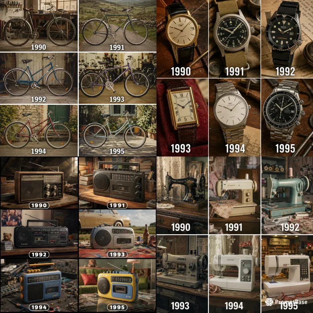 Vintage Evolution Grids