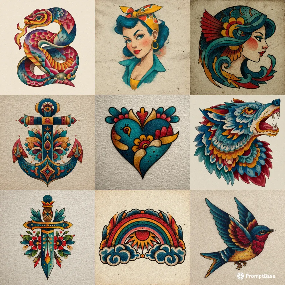 Traditional Tattoo Art