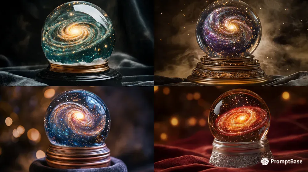 Galaxy Snow Globe Collections