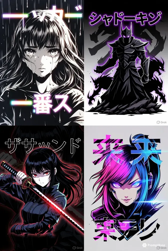 Anime T Shirt Designs